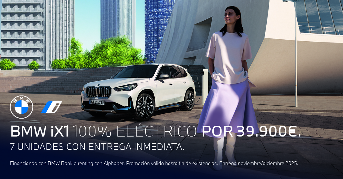 promocion bmw ix1 electrico
