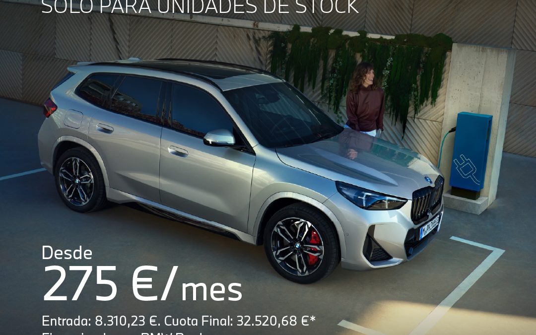 BMW X1 Híbrido enchufable desde 275€ al mes